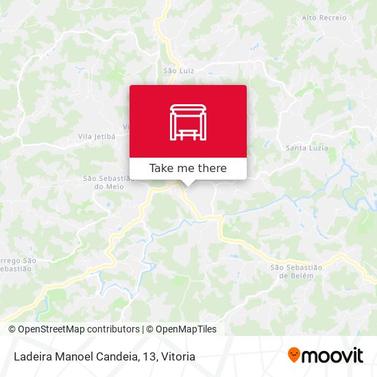 Ladeira Manoel Candeia, 13 map