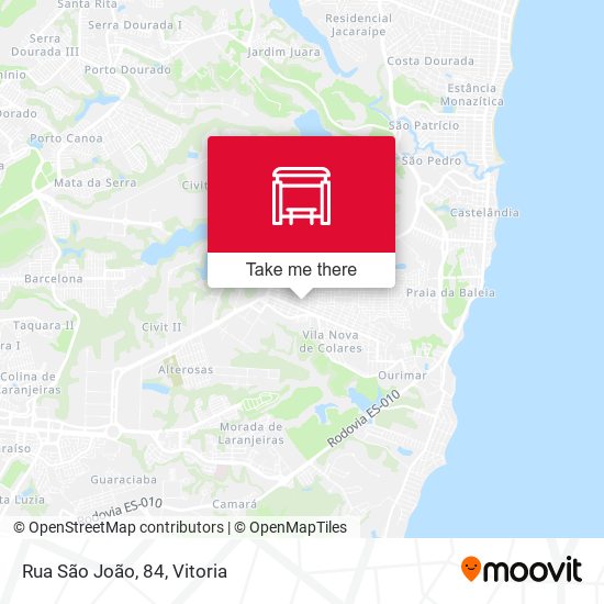 Rua São João, 84 map