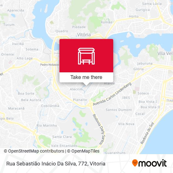 Rua Sebastião Inácio Da Silva, 772 map