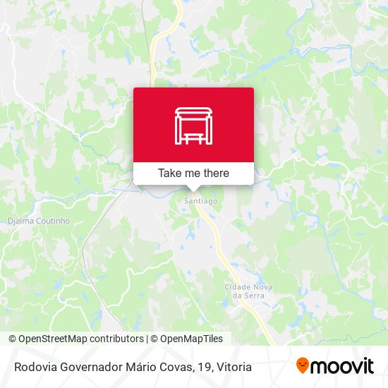 Rodovia Governador Mário Covas, 19 map