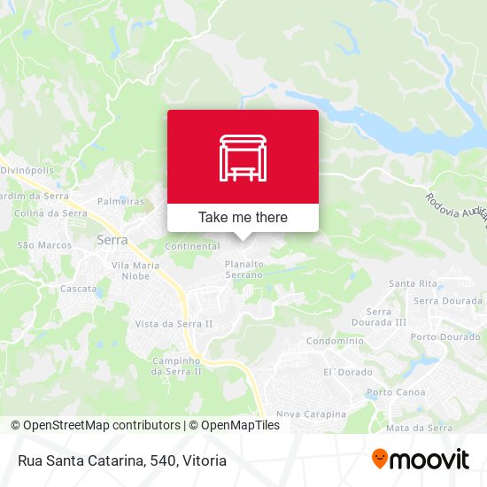 Rua Santa Catarina, 540 map