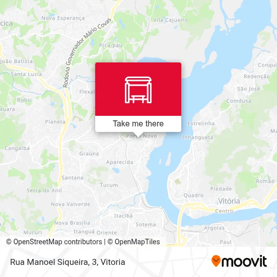 Rua Manoel Siqueira, 3 map