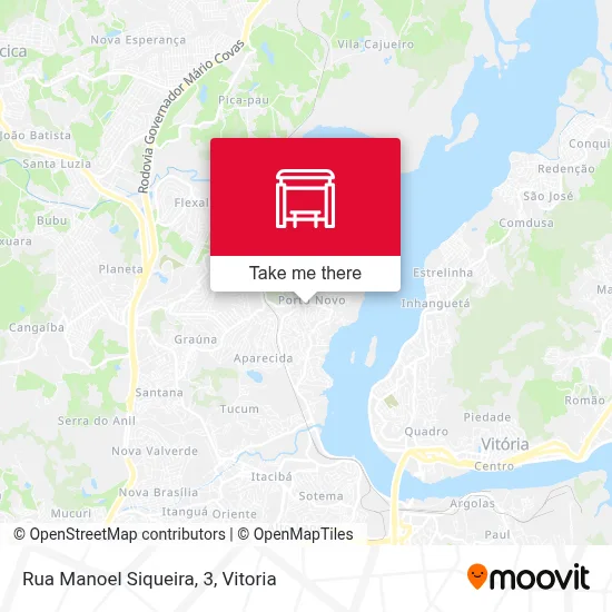 Rua Manoel Siqueira, 3 map