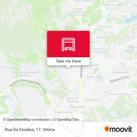 Rua Da Escelsa, 17 map