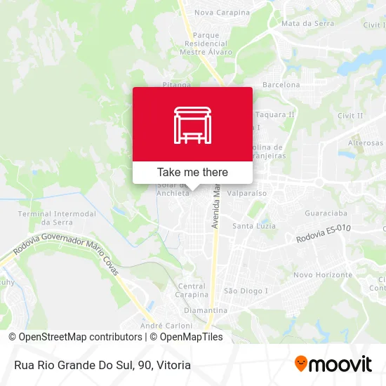 Rua Rio Grande Do Sul, 90 map