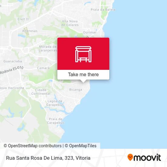 Rua Santa Rosa De Lima, 323 map