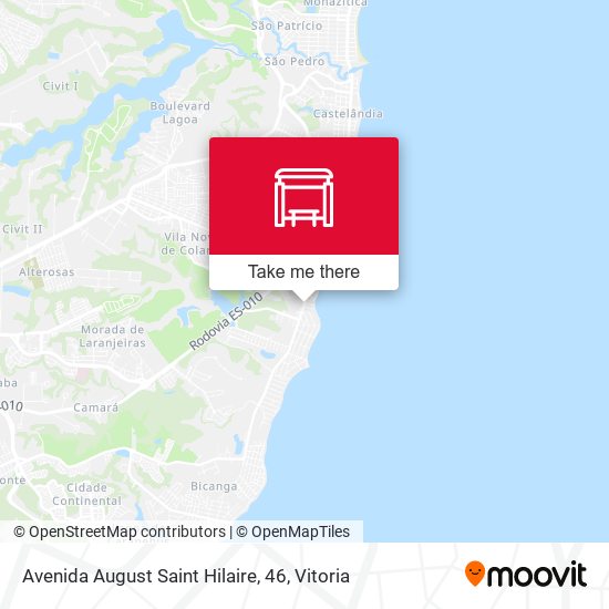 Avenida August Saint Hilaire, 46 map