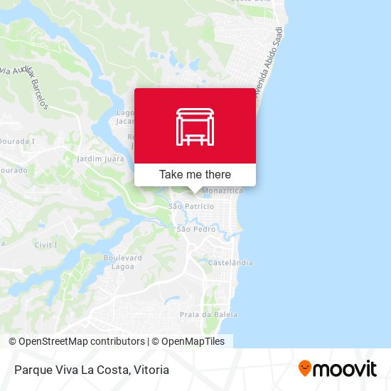 Parque Viva La Costa map
