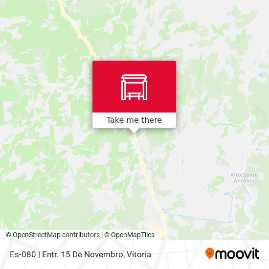 Es-080 | Entr. 15 De Novembro map