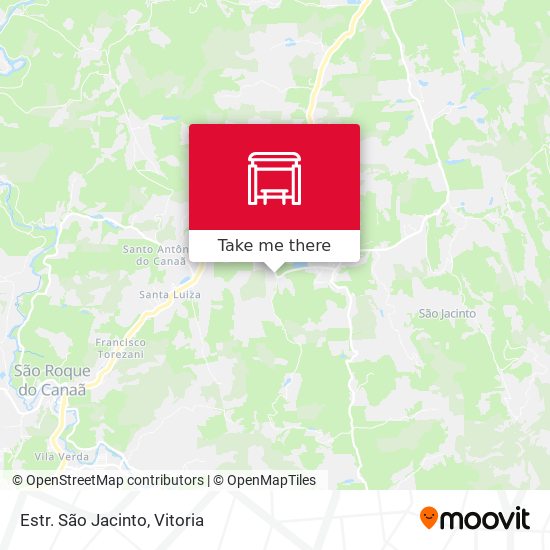 Estr. São Jacinto map