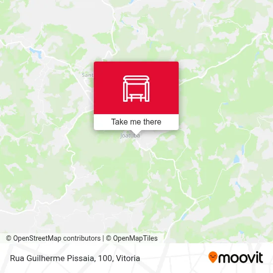 Rua Guilherme Pissaia, 100 map