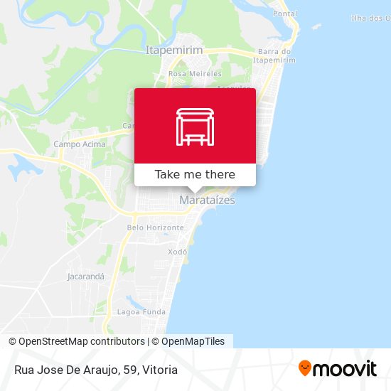 Rua Jose De Araujo, 59 map