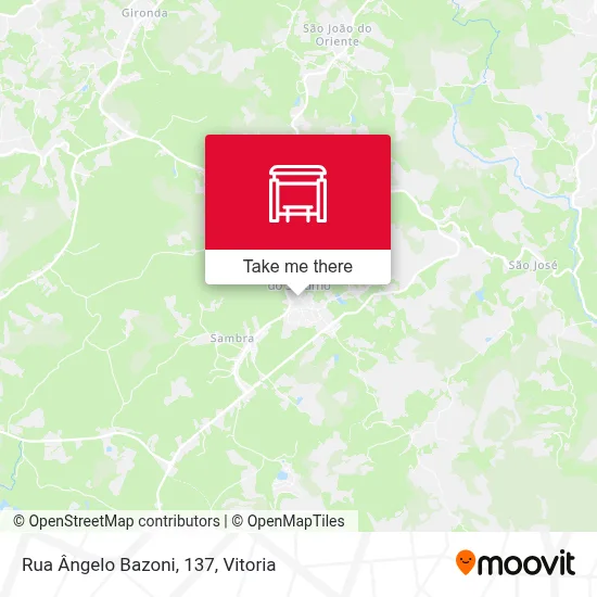Rua Ângelo Bazoni, 137 map