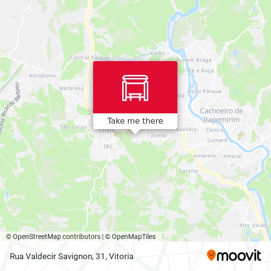 Rua Valdecir Savignon, 31 map