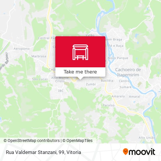 Rua Valdemar Stanzani, 99 map