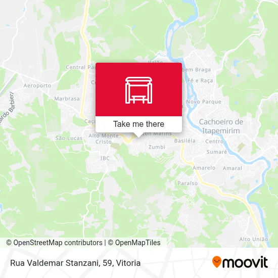 Rua Valdemar Stanzani, 59 map