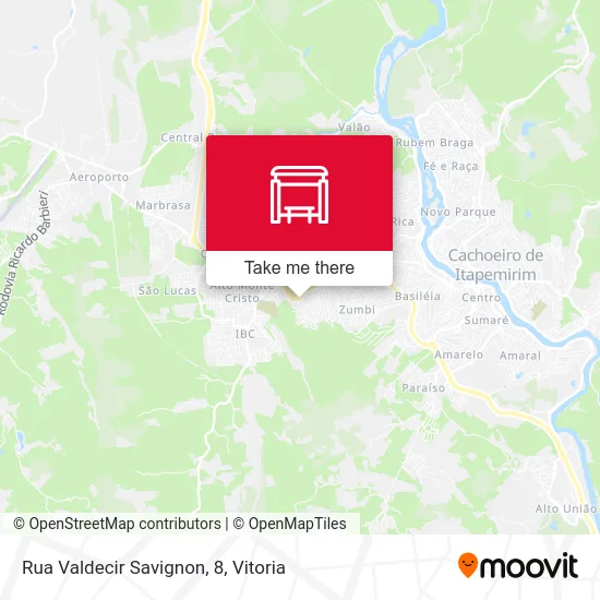 Rua Valdecir Savignon, 8 map