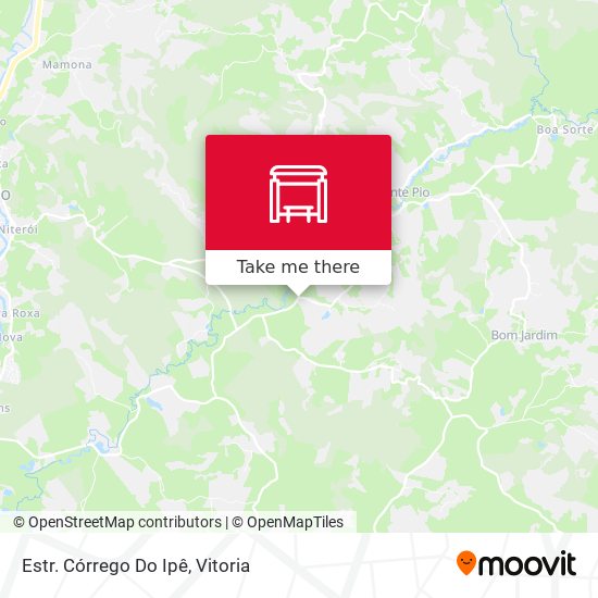Estr. Córrego Do Ipê map