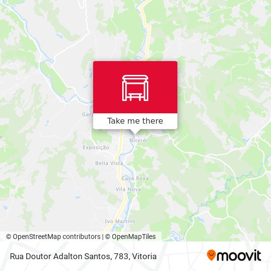 Rua Doutor Adalton Santos, 783 map