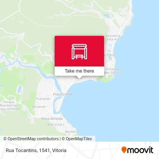 Rua Tocantins, 1541 map