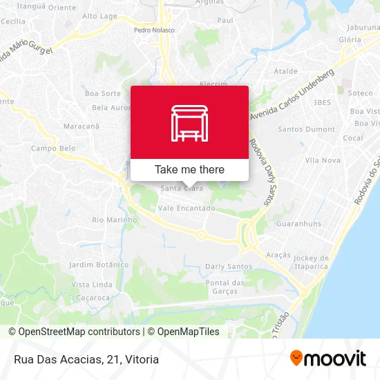 Rua Das Acacias, 21 map