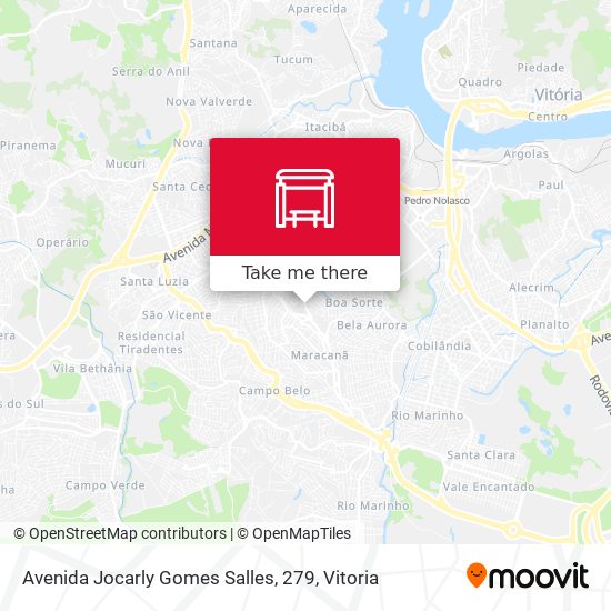 Avenida Jocarly Gomes Salles, 279 map