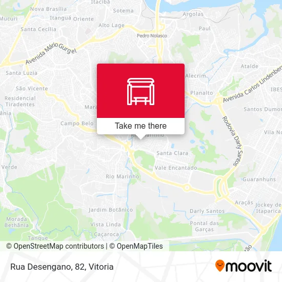 Rua Desengano, 82 map
