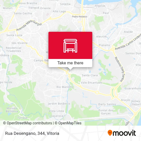 Rua Desengano, 344 map