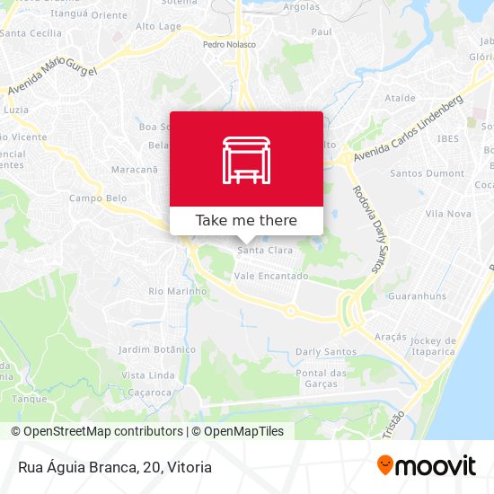 Rua Águia Branca, 20 map