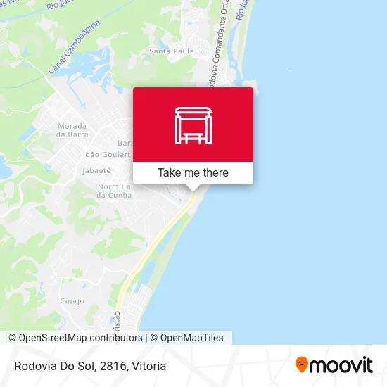 Rodovia Do Sol, 2816 map