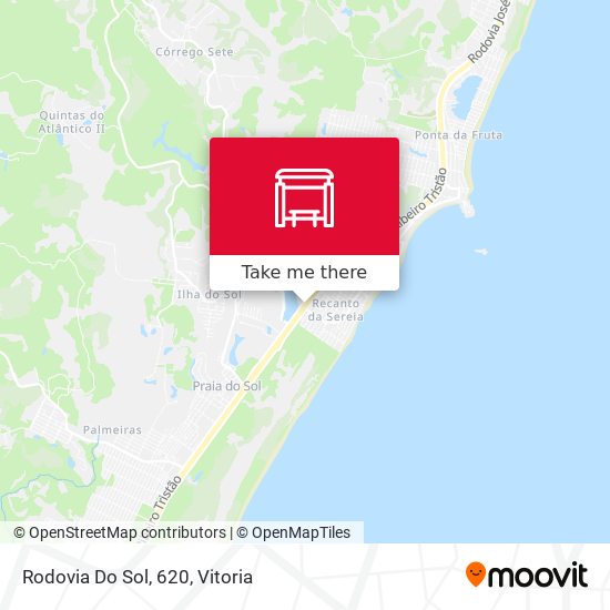 Rodovia Do Sol, 620 map