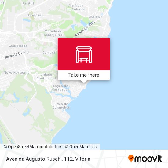 Avenida Augusto Ruschi, 112 map