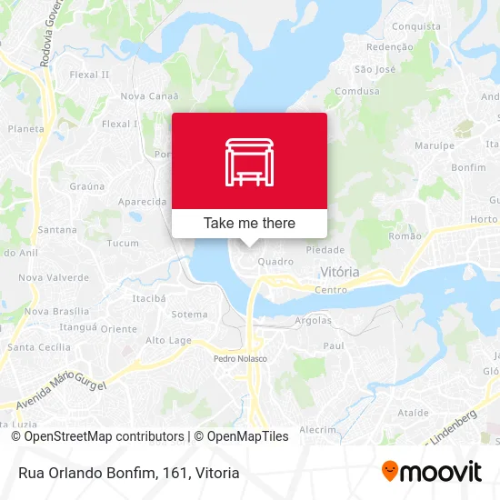 Rua Orlando Bonfim, 161 map