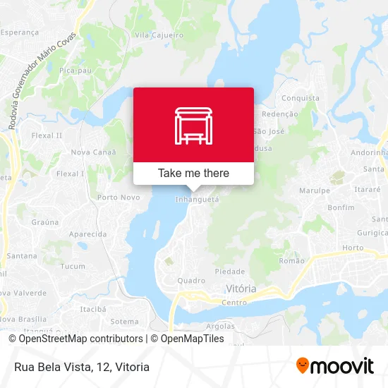 Rua Bela Vista, 12 map
