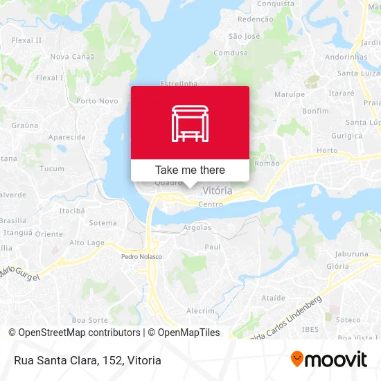 Rua Santa Clara, 152 map