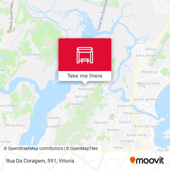 Rua Da Coragem, 591 map