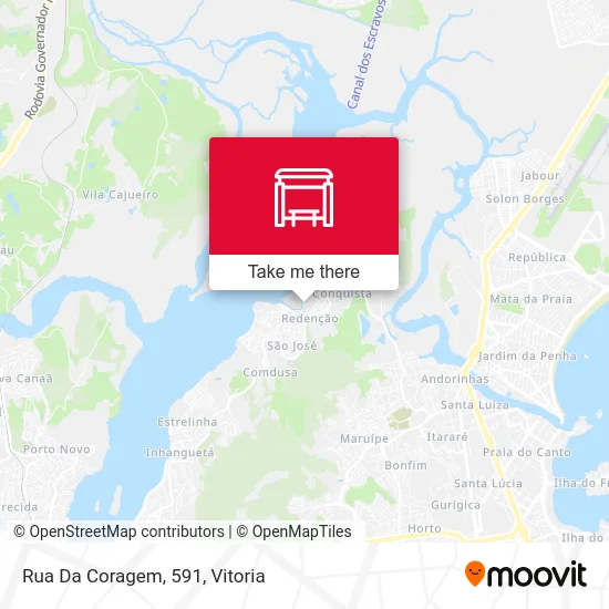 Rua Da Coragem, 591 map