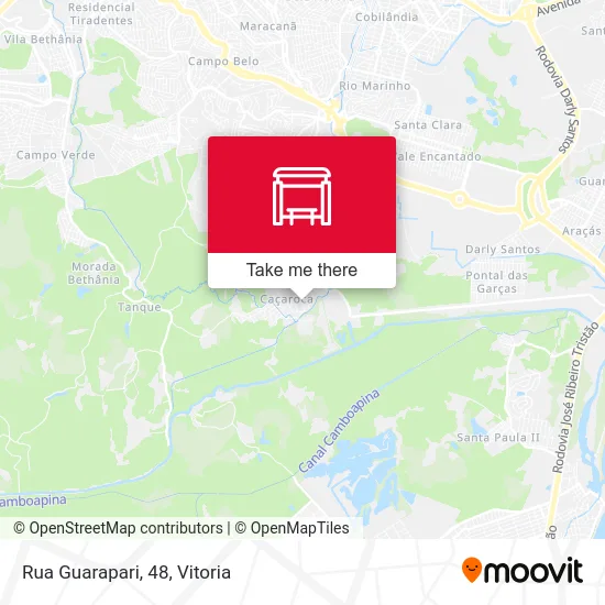 Rua Guarapari, 48 map