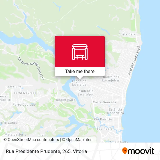 Rua Presidente Prudente, 265 map