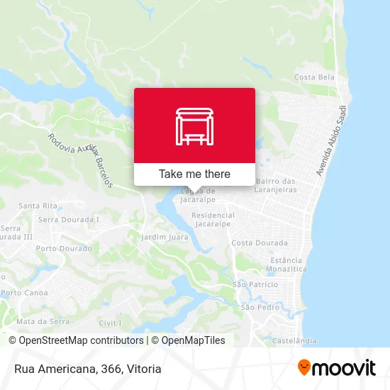 Rua Americana, 366 map