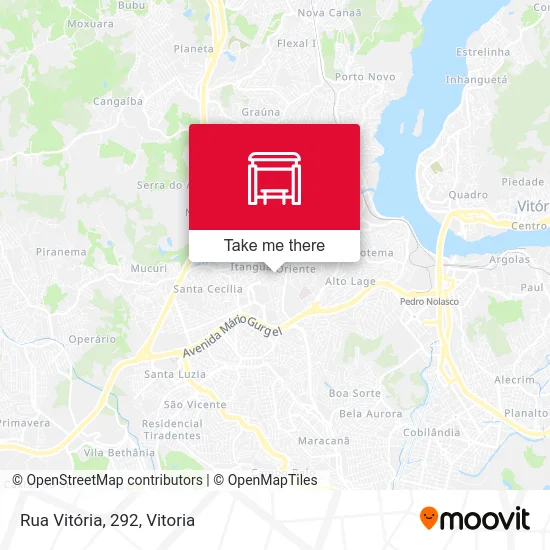 Rua Vitória, 292 map