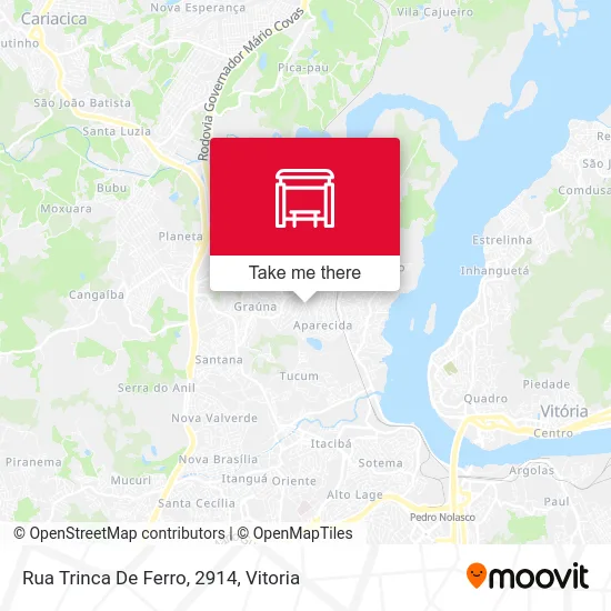 Rua Trinca De Ferro, 2914 map