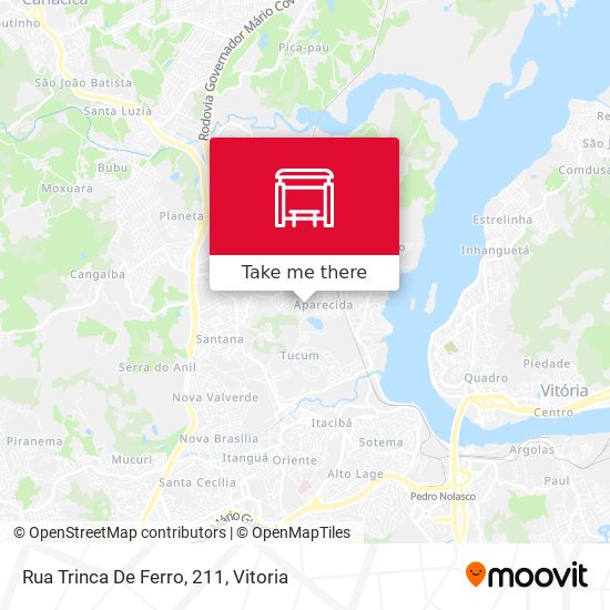 Rua Trinca De Ferro, 211 map