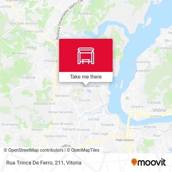 Rua Trinca De Ferro, 211 map