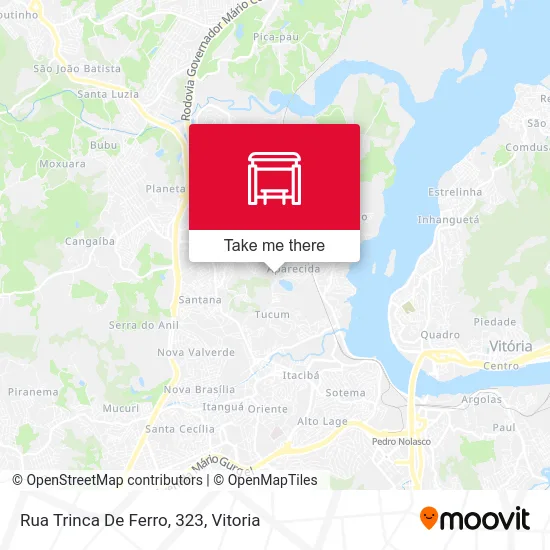 Rua Trinca De Ferro, 323 map