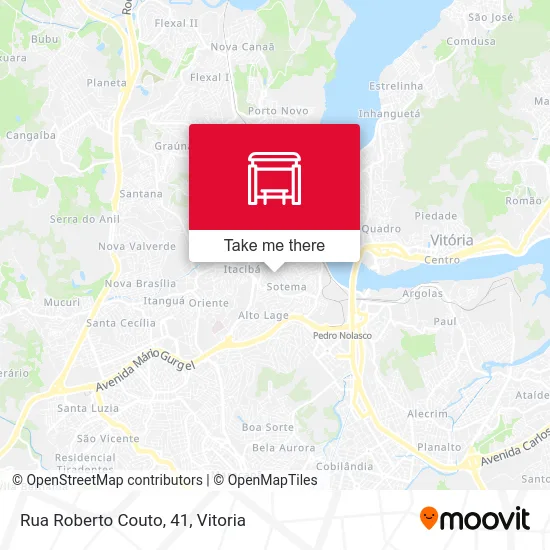 Rua Roberto Couto, 41 map