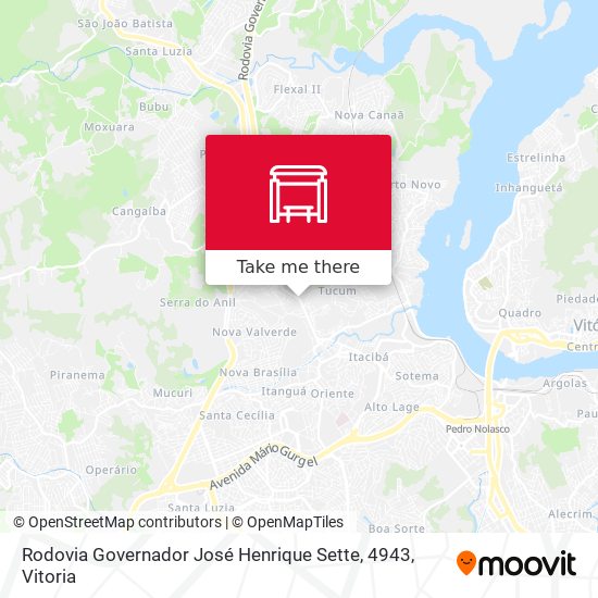Rodovia Governador José Henrique Sette, 4943 map
