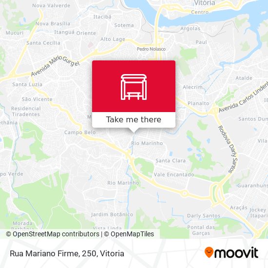 Rua Mariano Firme, 250 map