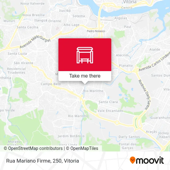 Rua Mariano Firme, 250 map