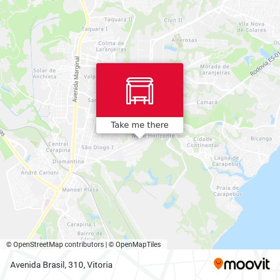 Avenida Brasil, 310 map